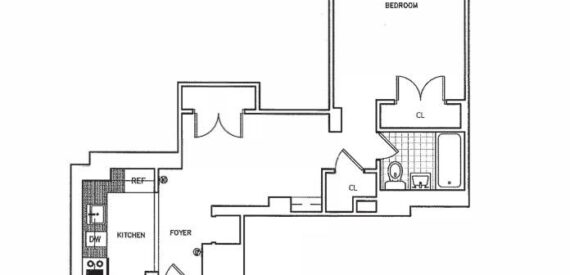 Amazing open layout on West 89th Street in Upper West Side