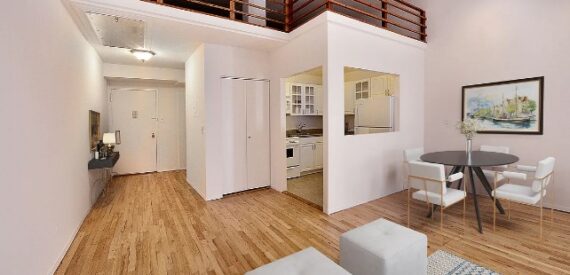 Amazing Studio on Beaver Street in Financial District