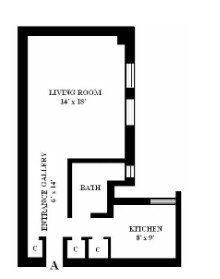 Amazing studio on West End Avenue in upper west side