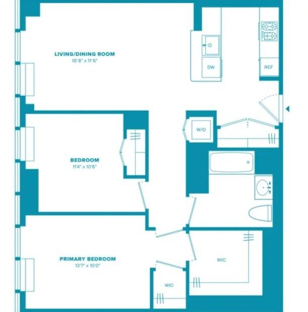 Amazing 2 bed on West 31st Street in Midtown South