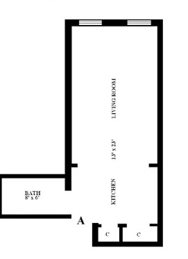 Amazing studio on East 55th Street in Sutton place