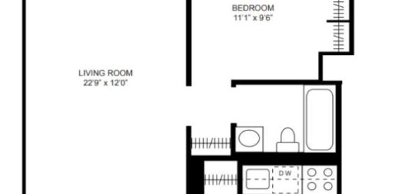Amazing 1 bed on East 34th Street in Murray Hill