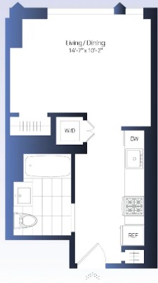 Amazing Studio on West 38th Street in Hudson Yards