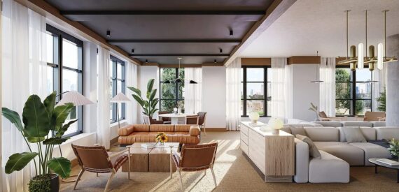 New Luxury Studio W/Terrace