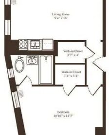 Amazing 1 bed on West 96th Street in Upper West Side