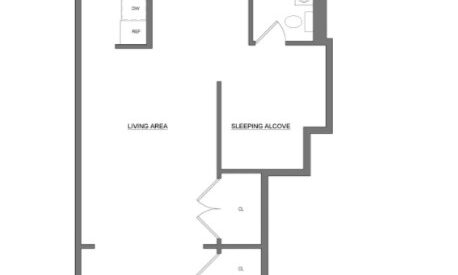 Amazing Studio on Greenwich Street in West Village