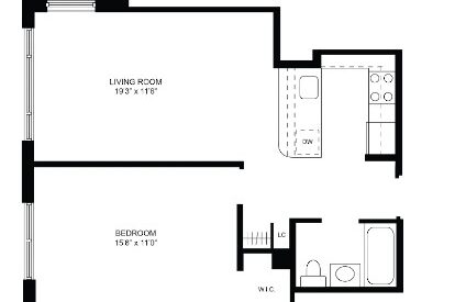 Amazing 1 bed on Elizabeth Street in Noho