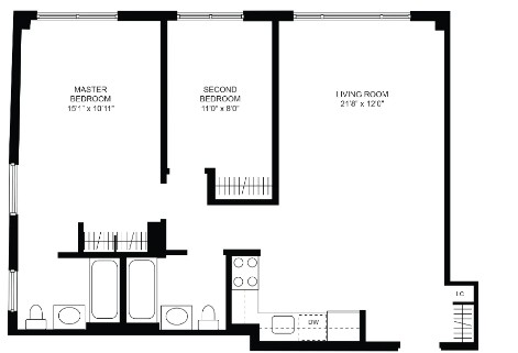 Amazing 1 bed on Elizabeth Street in Noho