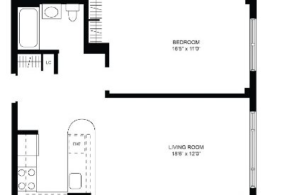 Amazing 1 bed on Elizabeth Street in Noho