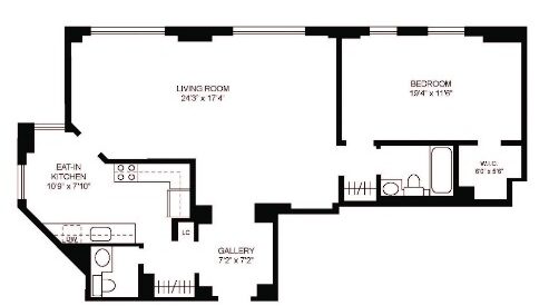 Amazing 1 bed on West 55th Street in Midtown