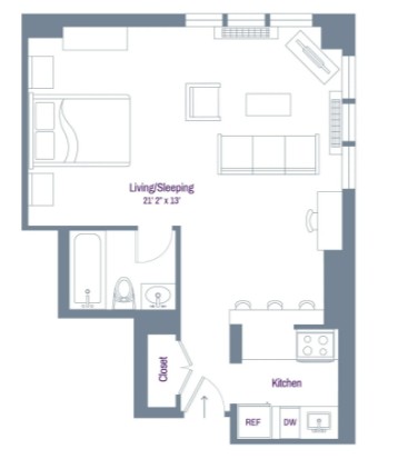Amazing Studio on East 34th Street in Kips Bay