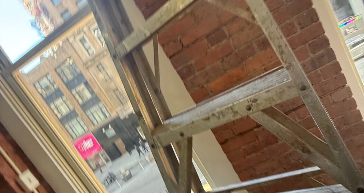 Prime 1,500 SF Retail Loft on Broadway with Soaring Ceilings & Huge Windows