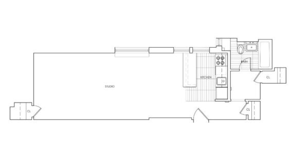 Amazing open layout on Gramercy Park South in Gramercy Park