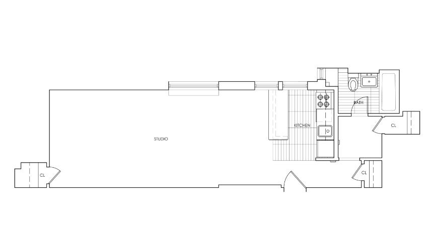 Amazing open layout on Gramercy Park South in Gramercy Park