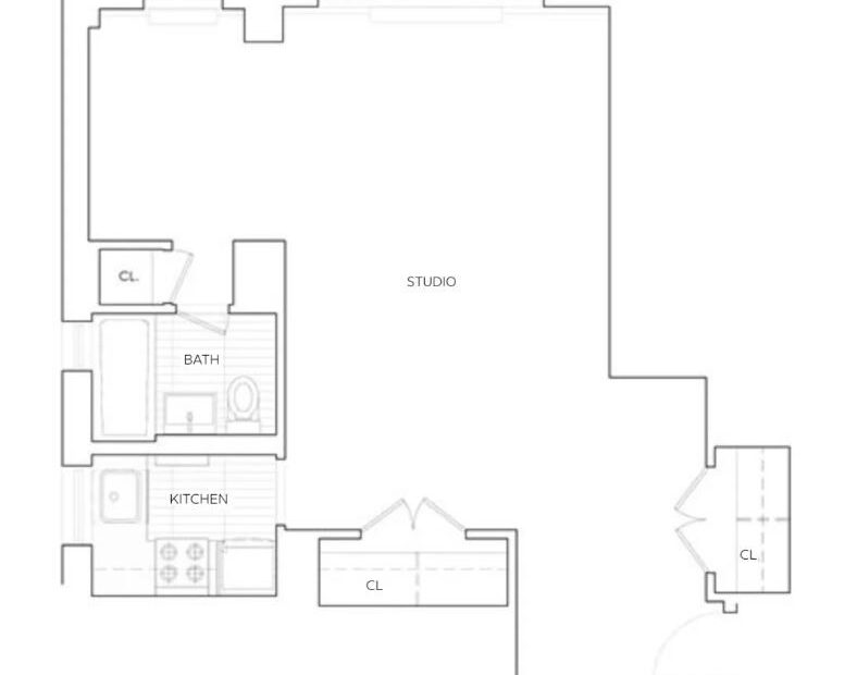 Amazing open layout on East 33rd Street in Kips Bay