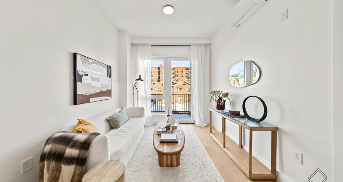 NO FEE Luxury 1BR w/ Balcony, Gym, Rooftop & Coworking – Prime Flatbush