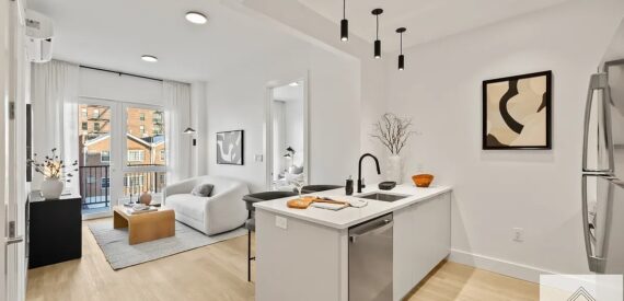 Modern 2BR/2BA Flatbush Gem w/ Private Outdoor Space & Luxury Amenities – No Fee!