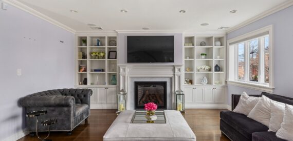 White Stone Home For Sale
