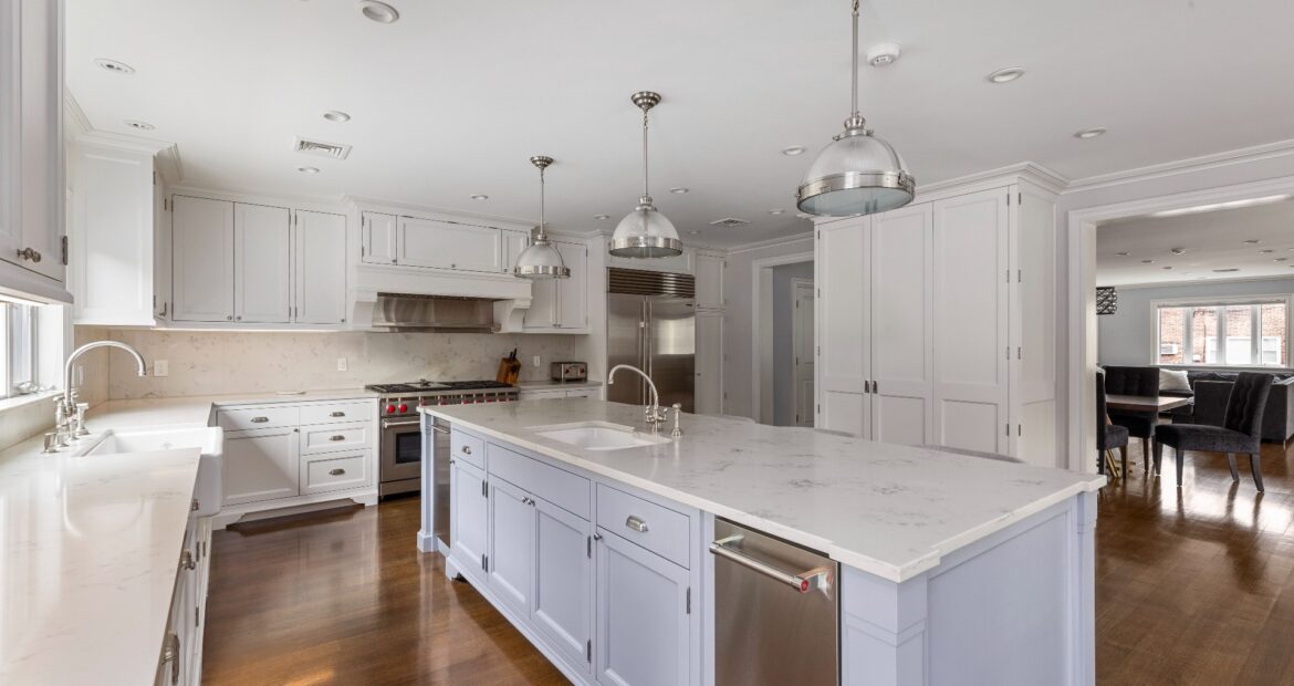 White Stone Home For Sale