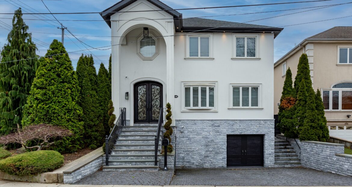 White Stone Home For Sale