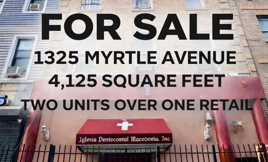 Prime Mixed-Use Building for Sale in Bushwick – 4,125 SF, Fully Occupied, Investment Opportunity